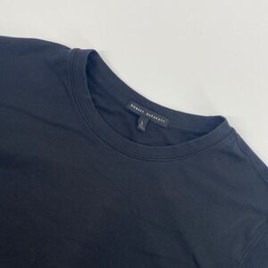 Robert Barakett The Barakett Tee Mens Large Black Pima Luxury Everyday Soft